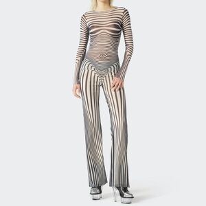 Jean Paul Gaultier | NWT! The Navy Blue Body Morphing Pants